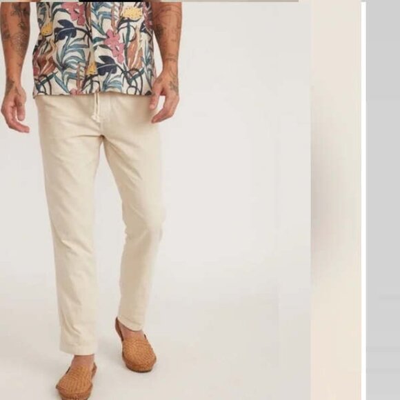 Marine Layer Saturday Beach Pull On Pant Sand S - Picture 1 of 14